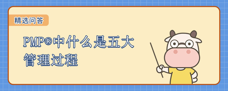 PMP中什么是五大管理过程